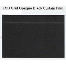 ESD Grid Opaque Black Curtain Sheet