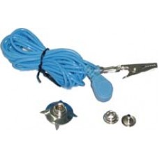 10ft Grounding Cord c/w Button